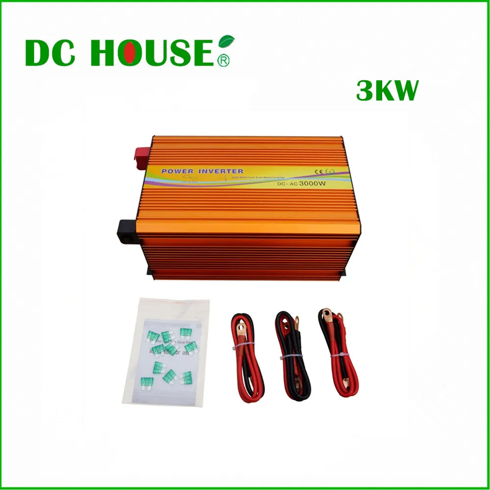

3KW 3000W 12V off Grid Inverter Converter 220V output electricity supply