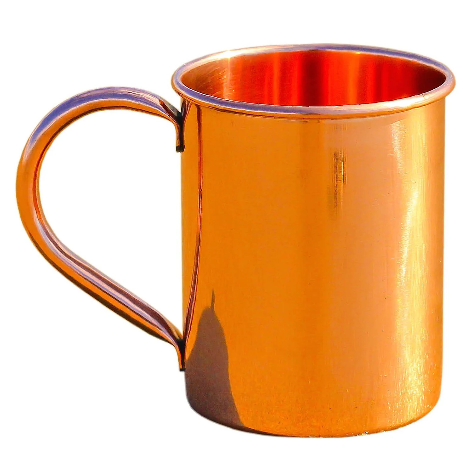 Classic Solid Pure copper Moscow Mule Mugs Pure Solid Copper No Lining
