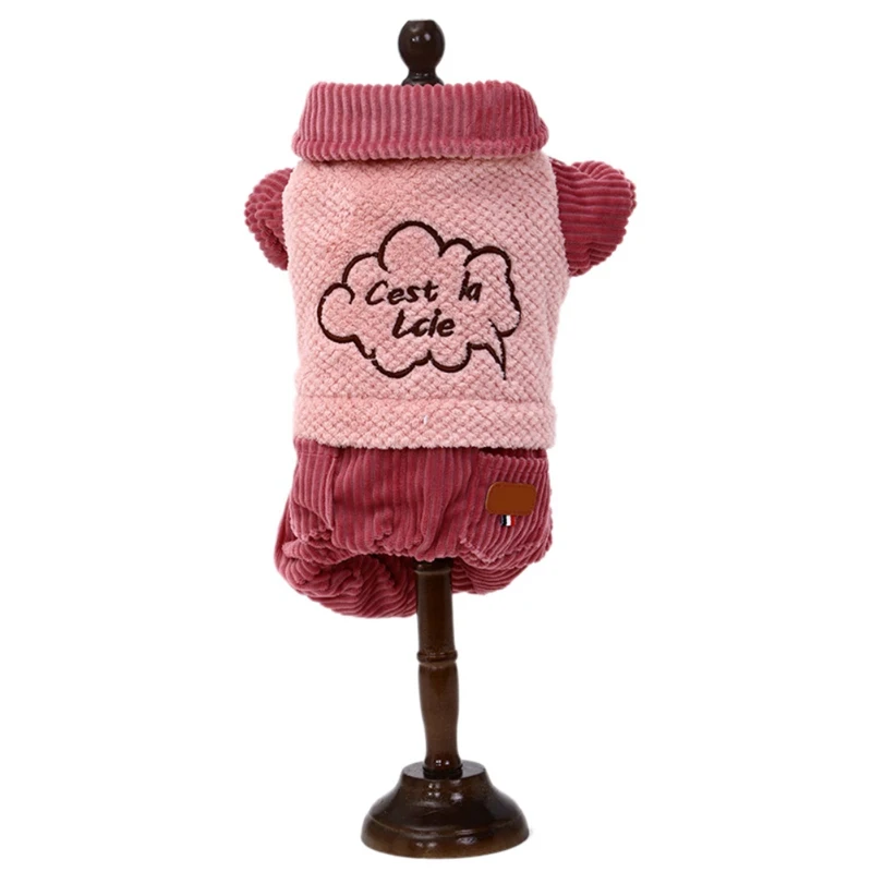 

Fashion Dog Clothes Winter Warm French Bulldog Dog Coat Jumpsuit Clothes For Small Dogs Warm Clothing For Chihuahua
