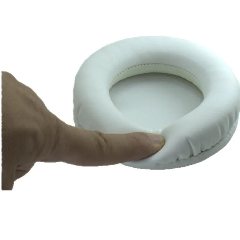 

General 85mm 90mm 95mm 100mm 105mm 110mm White Protein Skin Memory Foam Ear Pads Cushions For Headphones High Quality