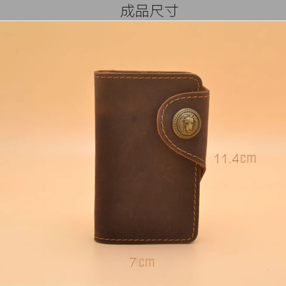 DIY leather craft key ring card holder small wallet pvc template sewing leather craft template sewing template