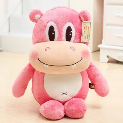 font b cute b font cartoon hippo doll plush toy hippo doll soft throw font