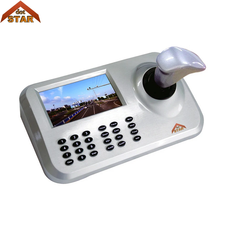 

Stardot IP PTZ Keyboard Controller 3D Joystick Display Screen Network PTZ Keyboard Controller onvif CCTV Speed Dome PTZ Camera