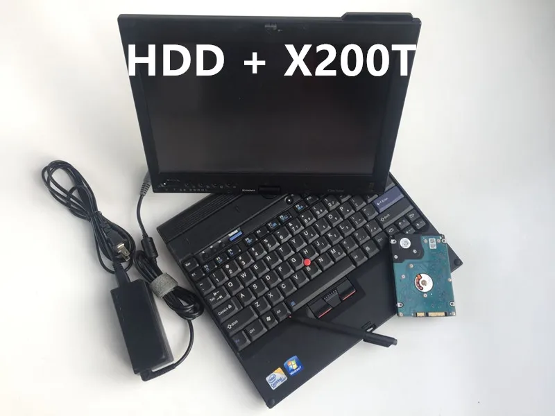 Для bmw icom Программное обеспечение 1 ТБ hdd/720 gb ssd ista expert режим с x200 сенсорный экран Диагностический ноутбук