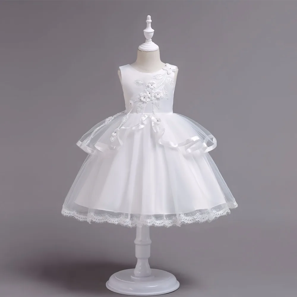 Праздничные платья для маленьких девочек; детское свадебное платье с цветочным узором для девочек; платье принцессы для девочек; детское рождественское платье для девочек; костюм