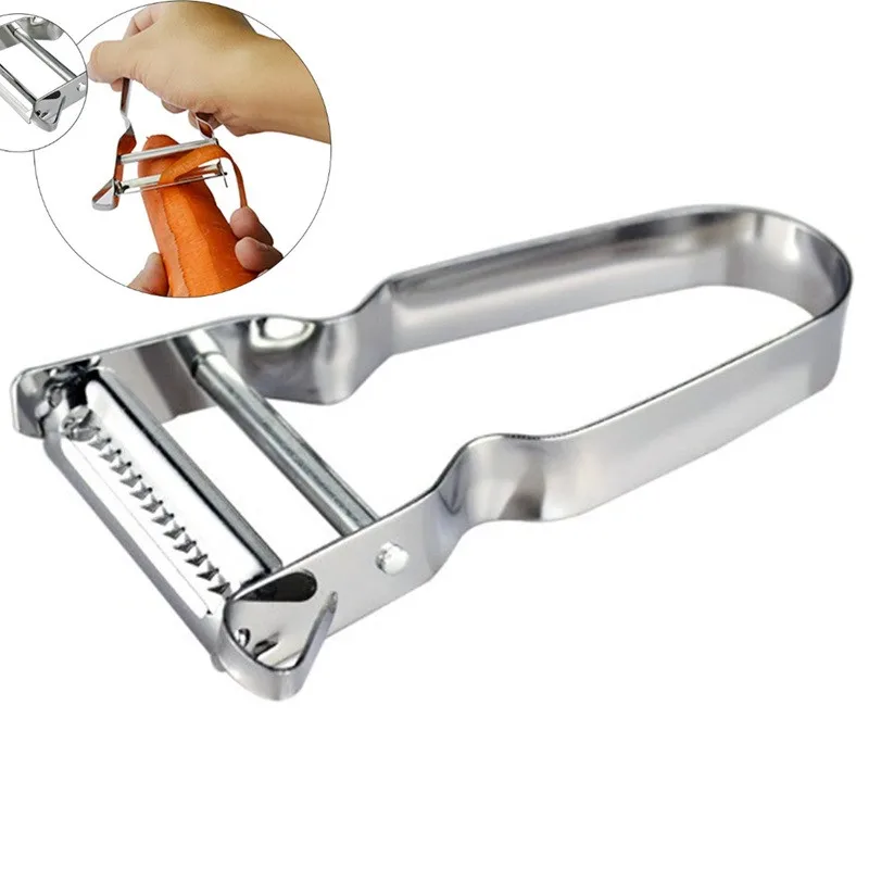 

Stainless Steel Vegetable Peeler Potato Carrot Peeler Fruit Slicer Graters Kitchen Accessories Cooking Tool Salads Maker