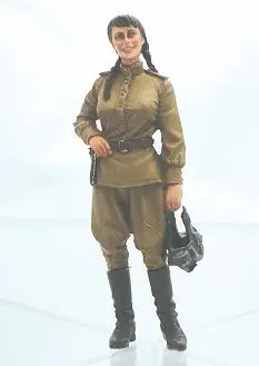 Модели Scale 1/35 WW2 модель из полимера для женщин во время Второй мировой войны