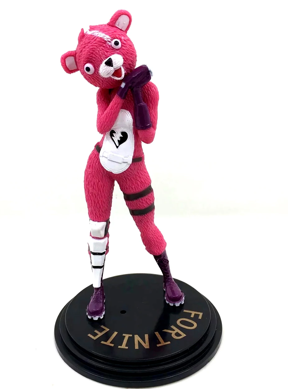 6pcs lot pvc japanese anime figure q version sport swimming comic - imagenes del oso de san valentin de fortnite