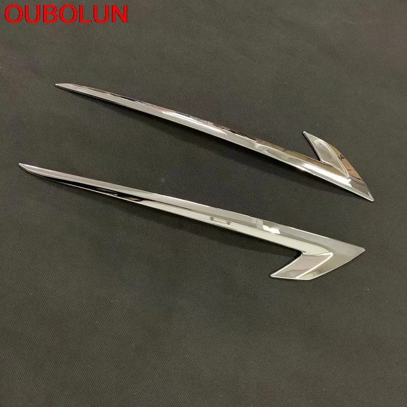 

OUBOLUN Exterior For Toyota Corolla Auris Sport E210 Hatchback 2019 Rear Tail Light Lamp Decoration Trim Eyelid Eyebrow ABS