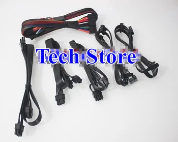 

ATX 24pin /PCI-E Dual 8pin(6+2) /CPU 8pin /SATA 15pin /IDE 4pin modular Power supply cable for Seasonic X1050 P1000 series X/P