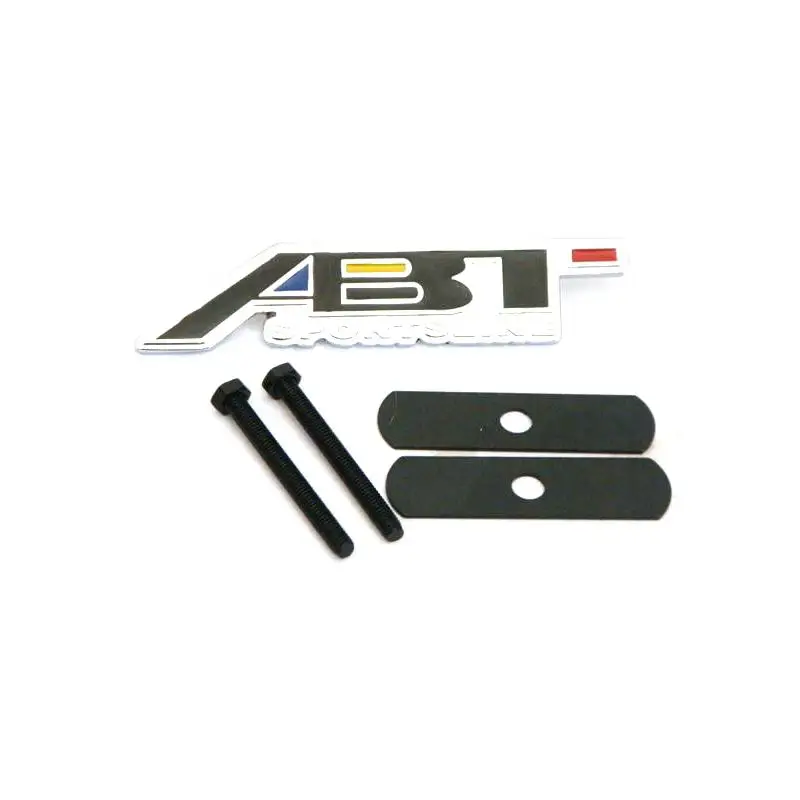 

Metal ABT Chrome Plating Front Grill Emblem Badge