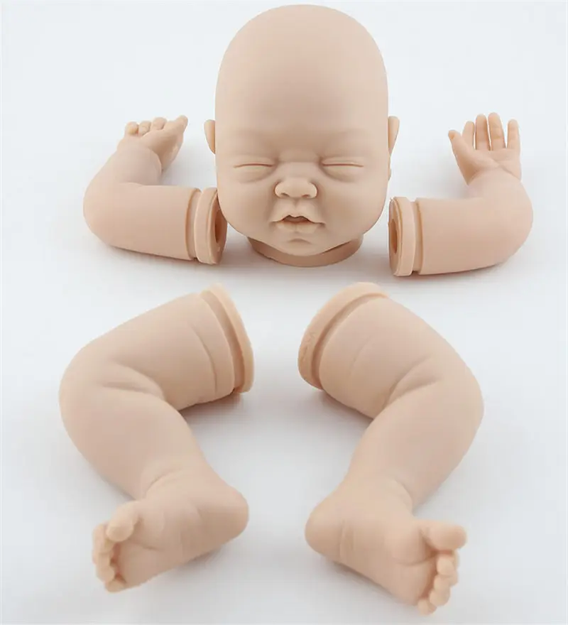 NPK 24 дюйма около 60 см Reborn Baby Doll наборы сделаны из силикона винил Bonecas Bebes куклы в
