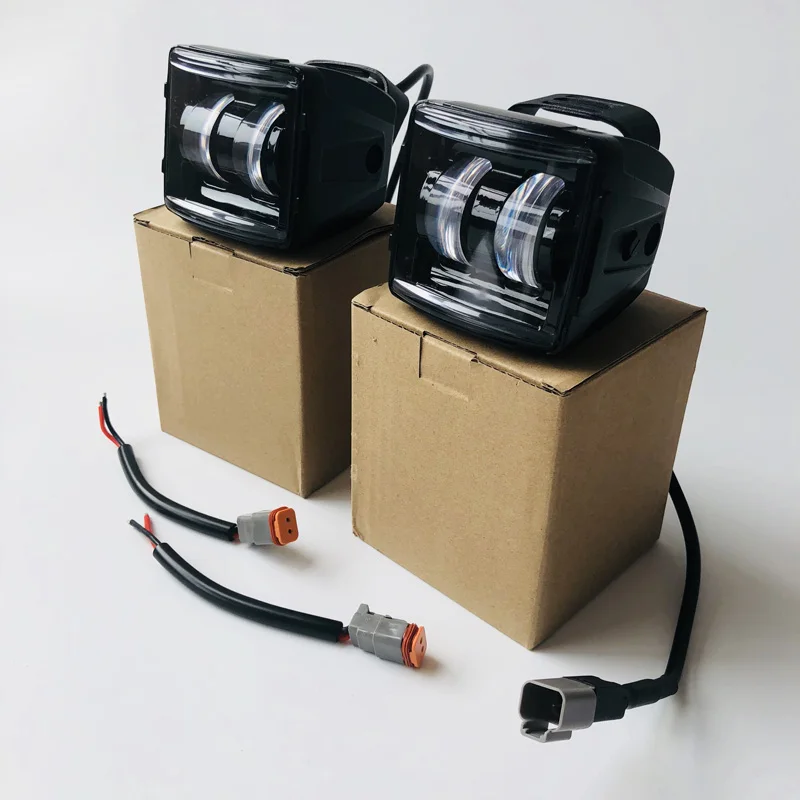 

2pcs 30W IP67 Waterproof Led Motorcycle driving fog light Auxiliary headlight Day running headlamp 4x4 Offroad ATV SUV Spotlight