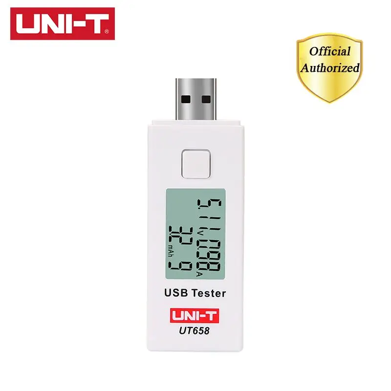 UNI-T UT658B UT658 USB тестер напряжения телефон компьютер Зарядка ток измерения энергии монитор с ЖК-подсветкой - Цвет: UT658