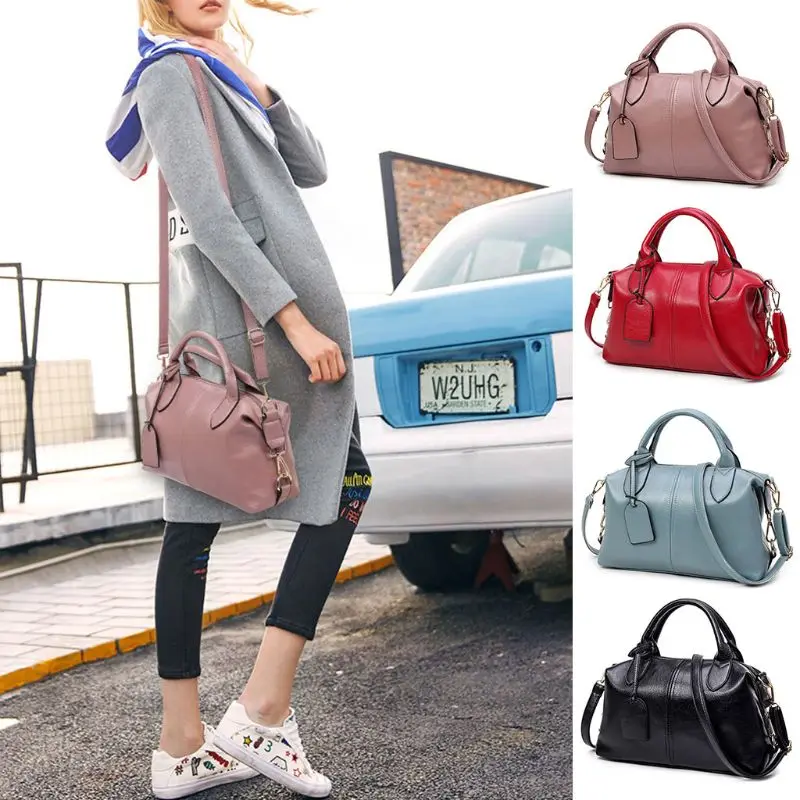 

Fashion Women Handbag PU Leather Ladies Tote Crossbody Shoulder Bag Female Multifunction Large Purse Satchel Top Handle Bags New