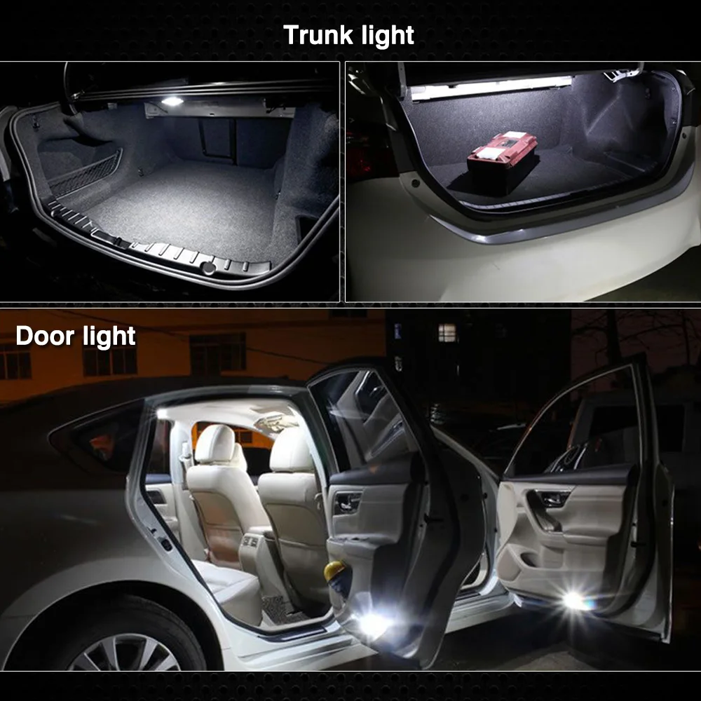 NOVSIGHT 2 шт. автомобиль свет для T10 W5W 194 168 светодиодный лампы Супер яркий с чипы Epistar Светодиодная лампа 11 V-14 V Подсветка салона