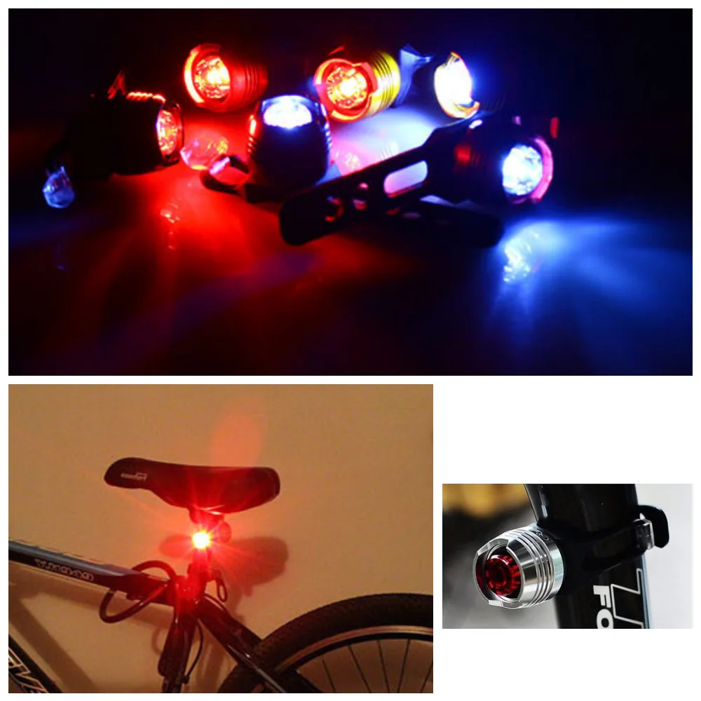 Sale Safety Flashing Bright Bike Rear Light Durable 3 Mode LED Bicycle Light Water-resistant Tail Cycling Bicycle Rear Light 49
