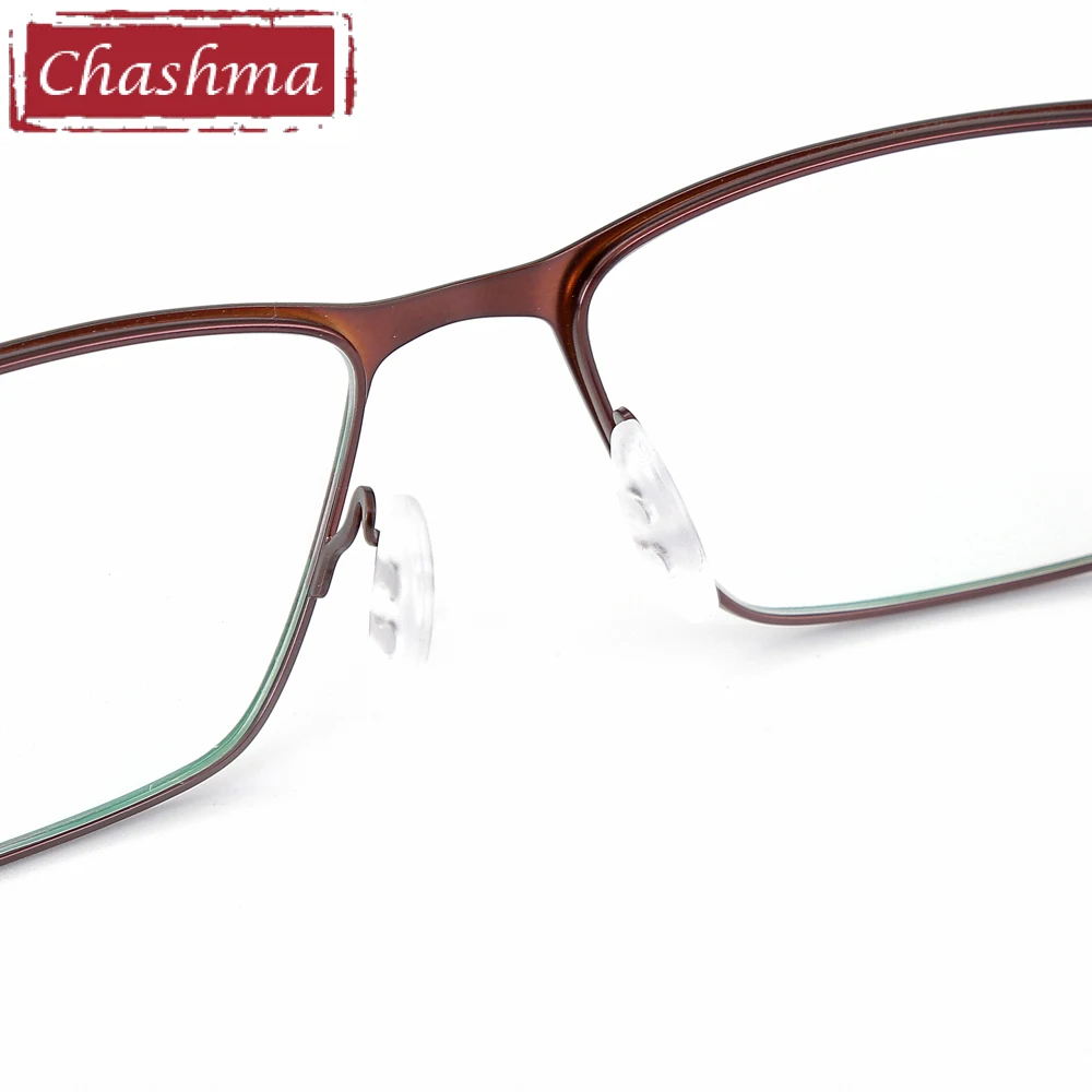 Стильная брендовая оправа для очков Chashma из сплава мужская Большого Круга