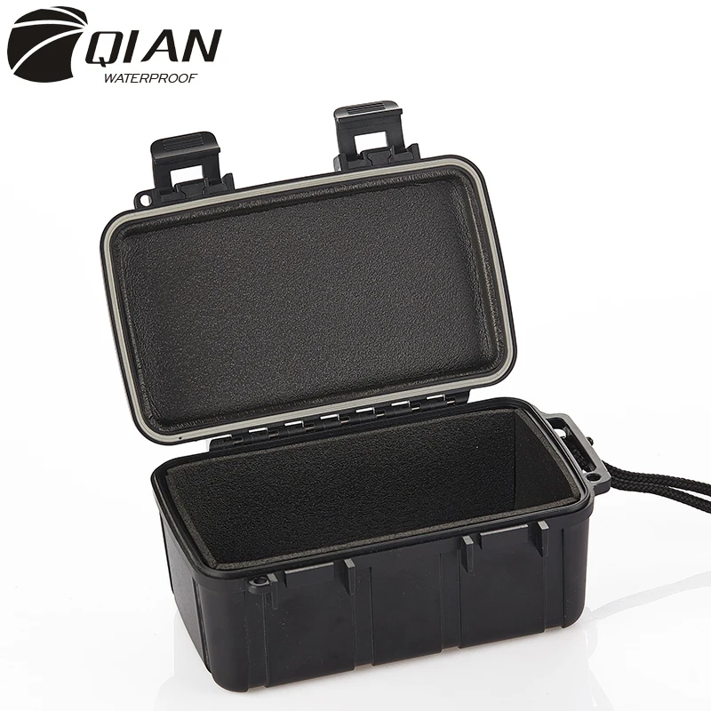 

QIAN Professional Impact ABS Plastic Storage Box Anti-collision Safety Equipment Waterproof Box Sealed Covered Organizer Case