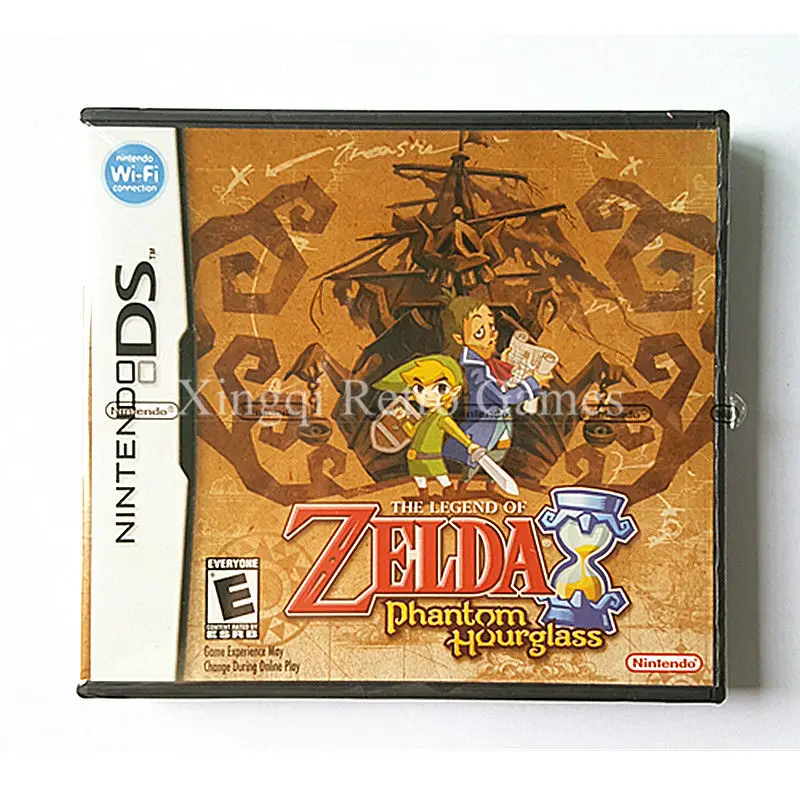 Nintendo NDS Game The Legend of Zelda Phantom Hourglass Video Game Cartridge Console Card US English