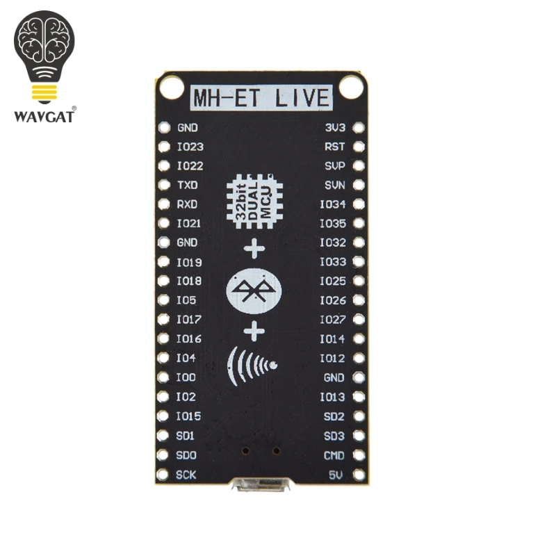 MH-ET LIVE ESP32 макетная плата WiFi+ Bluetooth ультра-низкое энергопотребление двухъядерный ESP-32 ESP-32S ESP 32 похожие ESP8266