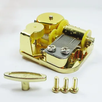 

Game of thrones theme golden wind up music box mechanism