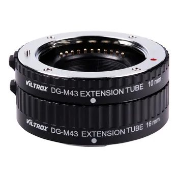 

Viltrox AF Macro Extension Tube Metal Mount Rings Auto Focus for Micro 4/3 M4/3 MFT DG-M43 for Olympus E-P1 E-P2 Panasonic Lens