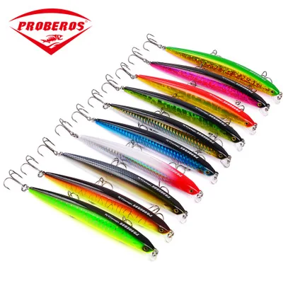 

Global hot bait Lu Ya 12.5cm laser Minor three hook 13.5g hard bait 10 color bait