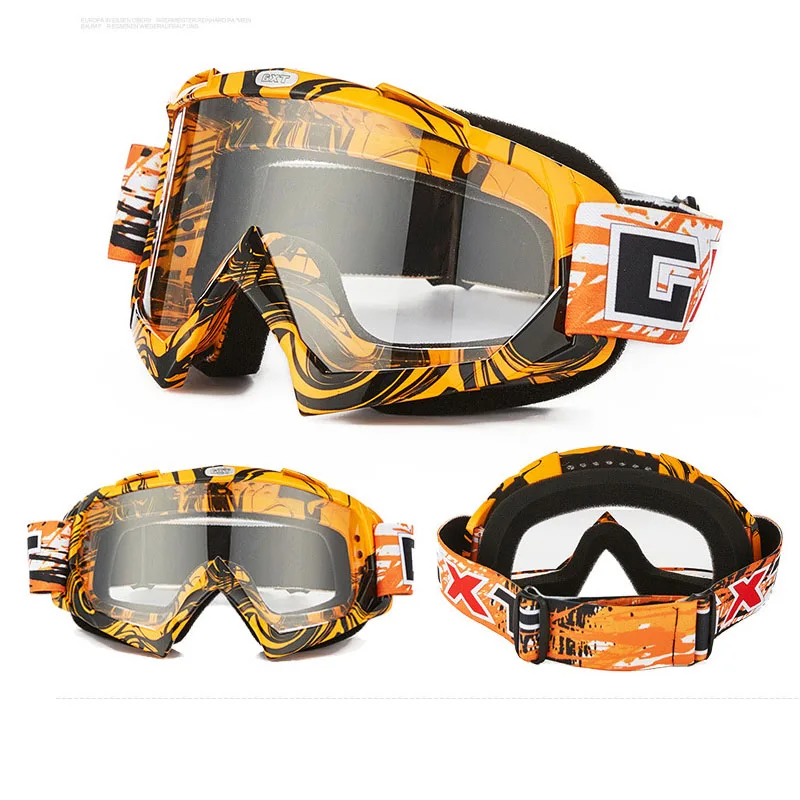 Лыжные очки Зимние виды спорта сноуборд очки с анти-туман УФ-защитой для мужчин женщин снегоход катание на лыжах маска - Цвет: color 16