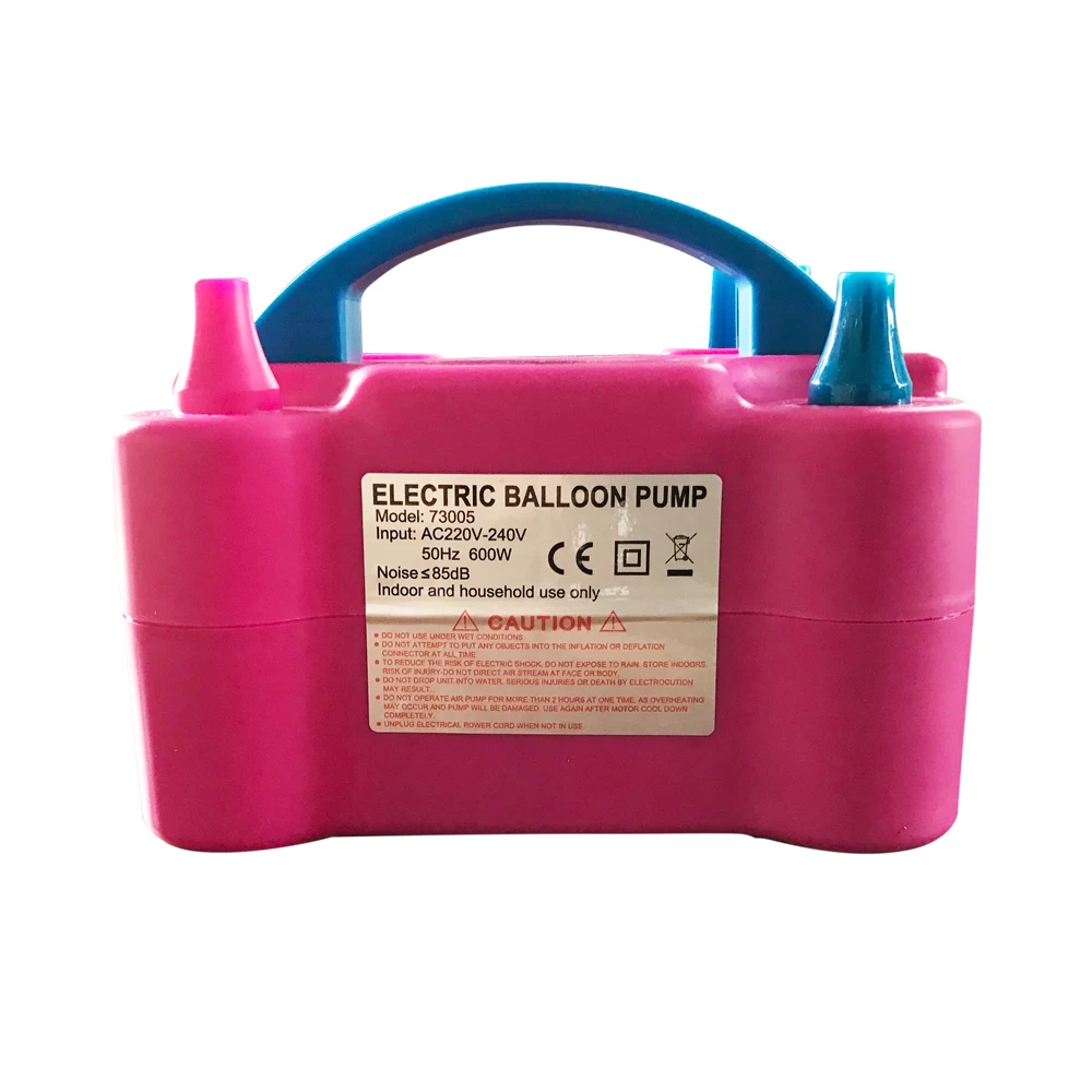 

110V 220V EU US Plug Portable Air Electric Balloon Pump Globos Inflator Blower Machine Party Decorations Supplies