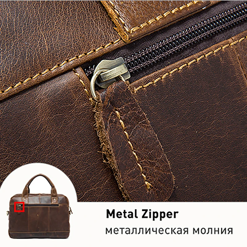Bag Men's Briefcase Genuine Leather Bags for Men Messenger Bag Men Leather Laptop Bags Men's Briefcase with Handle Handbag 8002 Bag Men's Briefcase Genuine Leather Bags for Men Messenger Bag Men Leather Laptop Bags Men's Briefcase with Handle Handbag 8002