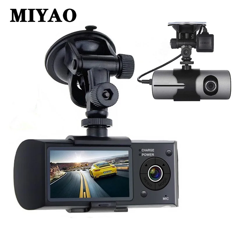  MIYAO HD1080P Camera Car Recorder Car DVR Camera Front/Inside Double Lens Video Registrars Vehicle 