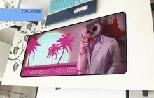 Hotline Miami mousepad gamer Gorgeous 700x300x3mm gaming mouse pad Colourful font b notebook b font font