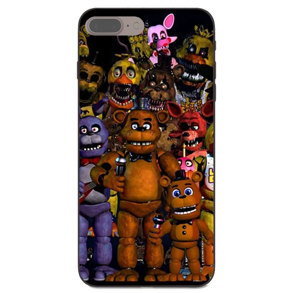 Милая мягкая защитная пленка для экрана из ТПУ Five Nights At Freddy Fnaf для Xiaomi Redmi Note 2 3 4 4A 4X5 5A 6 6A Plus Pro S2 Y2 - Цвет: as picture