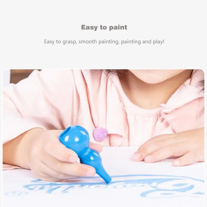12 шт. нетоксичный детский карандаш для рисования детский безопасный цветной карандаш детские 3D пальчиковые художественные принадлежности детский сад школьные канцелярские принадлежности новинка