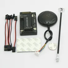 APM 2.6 Set (Built-in Compass) + Ublox NEO-7M GPS DIY Drones APM2.6 Flight Controller All w/ Protective Case