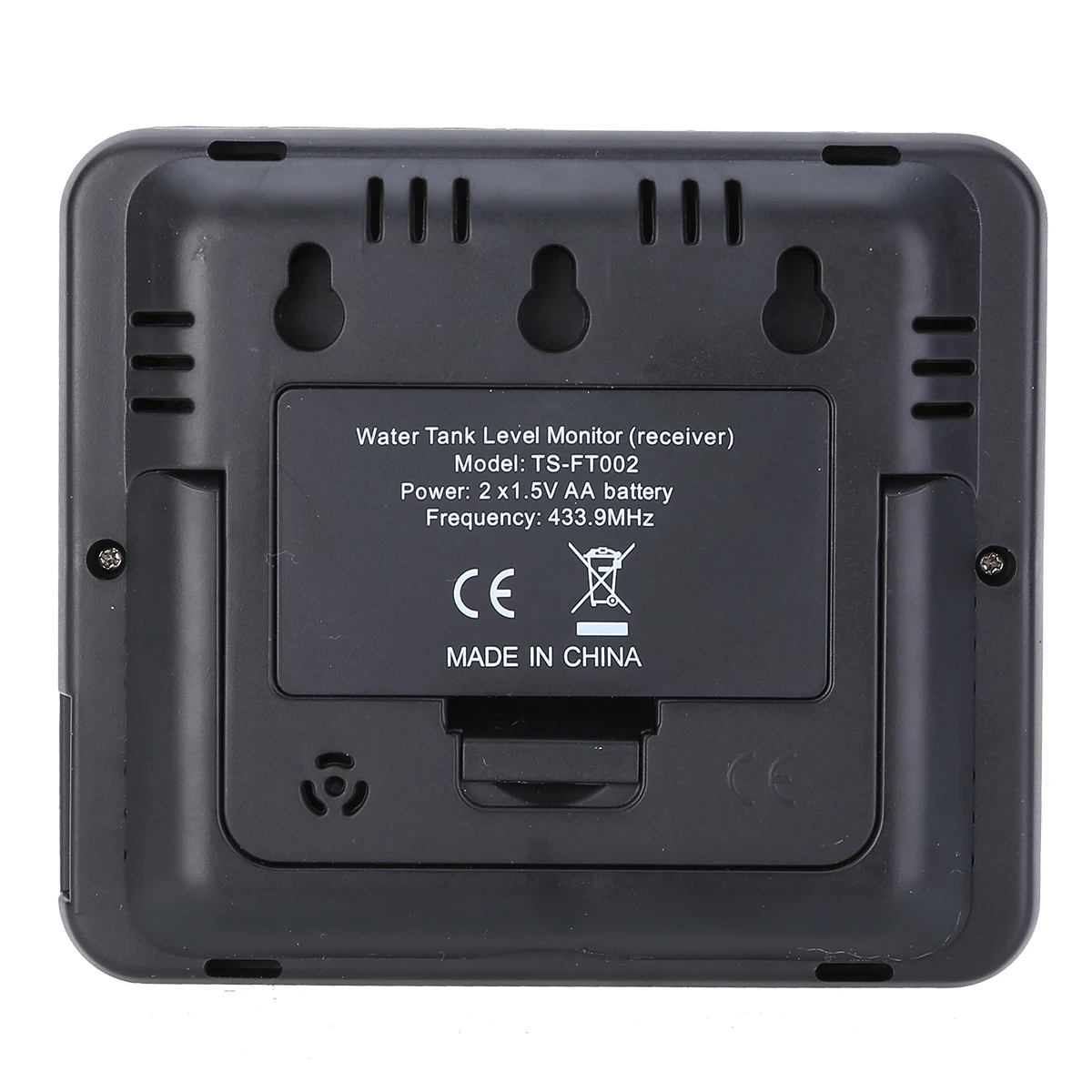 Ultrasonic Water Tank Level Meter Temperature Sensor Low battery Liquid Depth Indicator Time Alarm Transmitter Measuring Tools