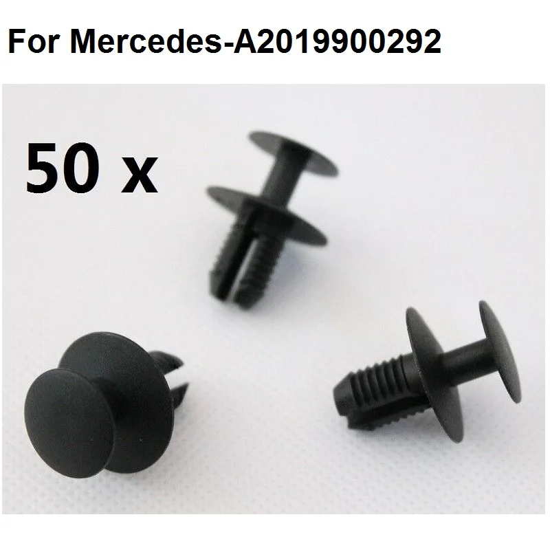 

50x Klip Spreader Rivet Fixing Clip wheel arch bumper A2019900292 FOR Mercedes