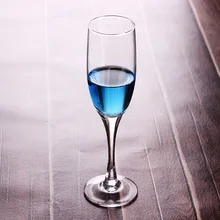 1pcs Glasses Personalized Champagne Flutes Crystalline Party Gift 220ml Glass Cocktail Cup