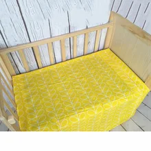 Назначение Wishdom простыня для детской кроватки хлопок для новорожденных простыни мультфильм защита окружающей среды Реактивная Печать 150X90 см