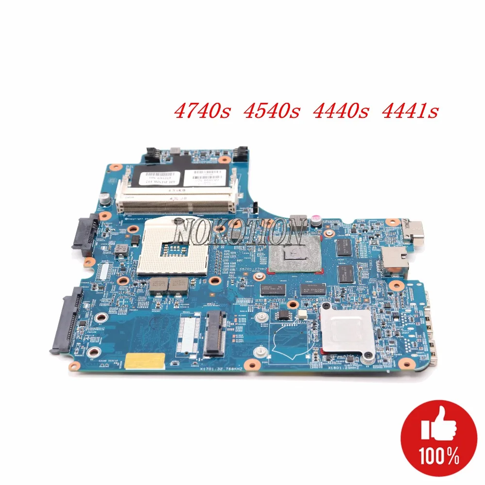 NOKOTION материнская плата для ноутбука hp probook 4740 s 4540 s 4440 S 4441 s 683494-501 683493-001 683494-001 HM76 HD 7650 м 2 ГБ DDR3