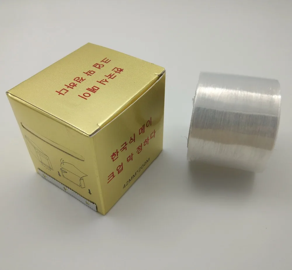 5x 42mm*200m Tattoo Plastic Wrap Cover Preservative Film Semi Permanent