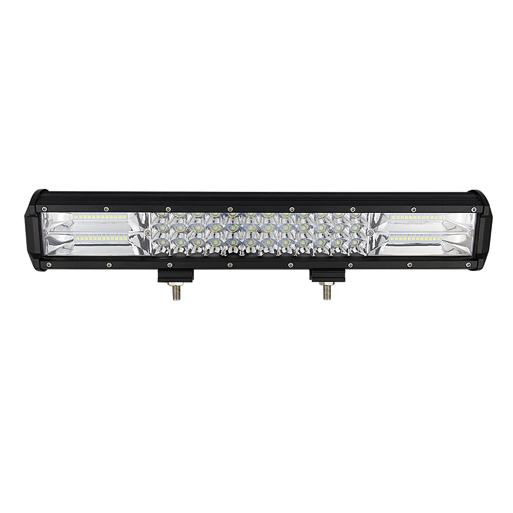  6pcs Triple-ROW 7D 15'' 216W offroad led work light bar auto led lamp For 4wd suv atv car tractor t