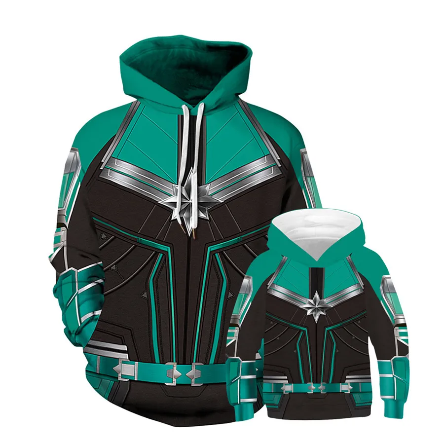 

Family Matching Outfits Hoodie Children's Clothing Gaming Printed Hoodies Avengers Endgame Spandex Hoodie Mommy and Me Clothes