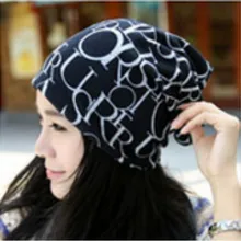 Карманный широкий берет-Боб повязка на голову шарф хлопок с буквенным принтом chemo Индия эластичная шапочка Ретро Женская эластичная повязка шляпа Кепка Хип-хоп