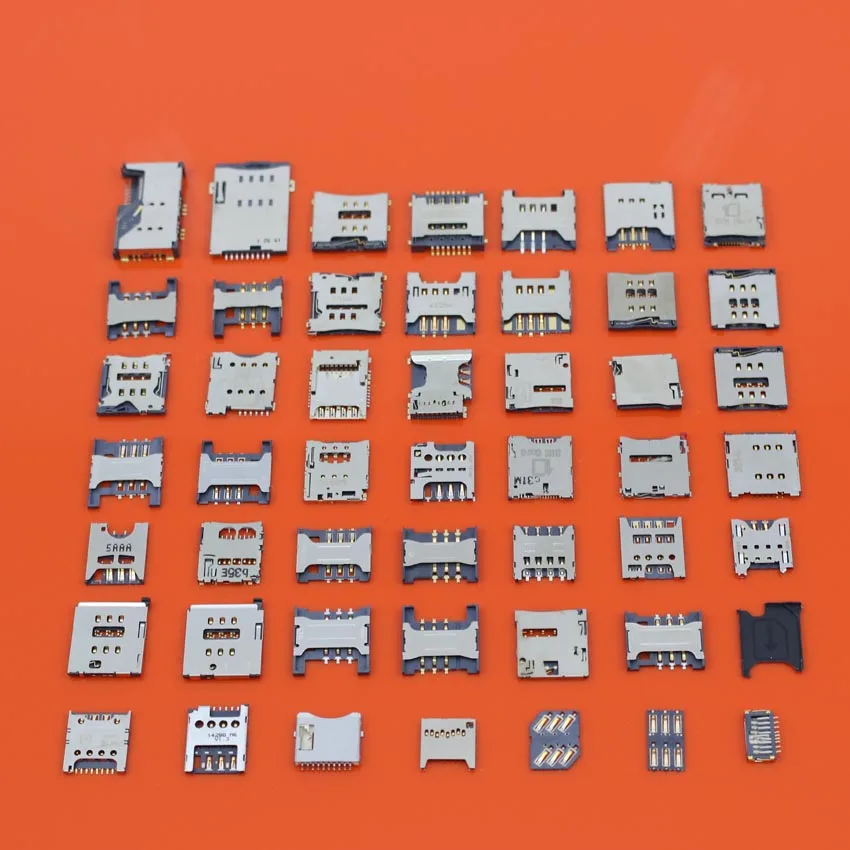 

SIM Card Tray Slot Connector Socket For Samsung c101 I8730 for iPhone4 5 6 4G 5G 6G for blackberry z10 Q10 for Nokia lumia 625