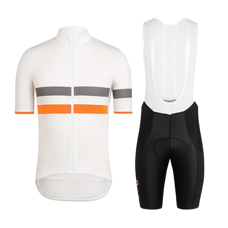 RCC Pro Cycling Jersey Set Summer MTB Bicycle Clothing Maillot Ropa Ciclismo Polyester Racing Bike Clothes Cycling Set - Color: Bib Shorts suit