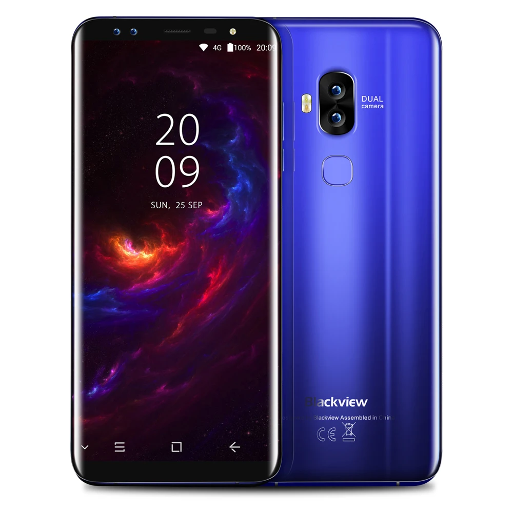 Blackview S8 4G телефон 5 7 дюймов Android 0 MTK6750T Восьмиядерный 4 Гб ОЗУ 64 ПЗУ две фронтальные
