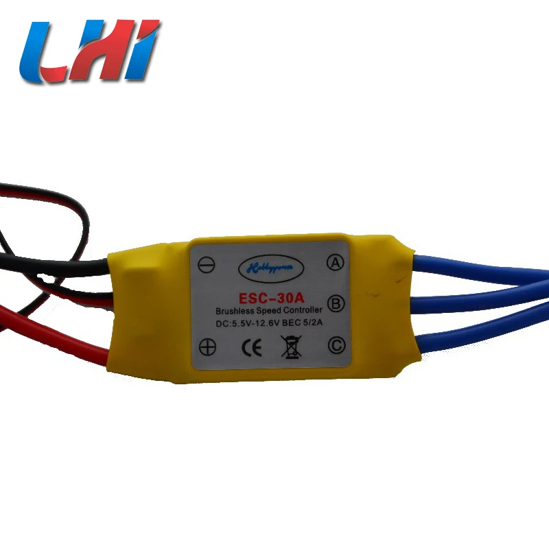 2 шт. 30A Бесщеточный Регулятор скорости ESC + CF2822 1200KV бесщеточный двигатель для