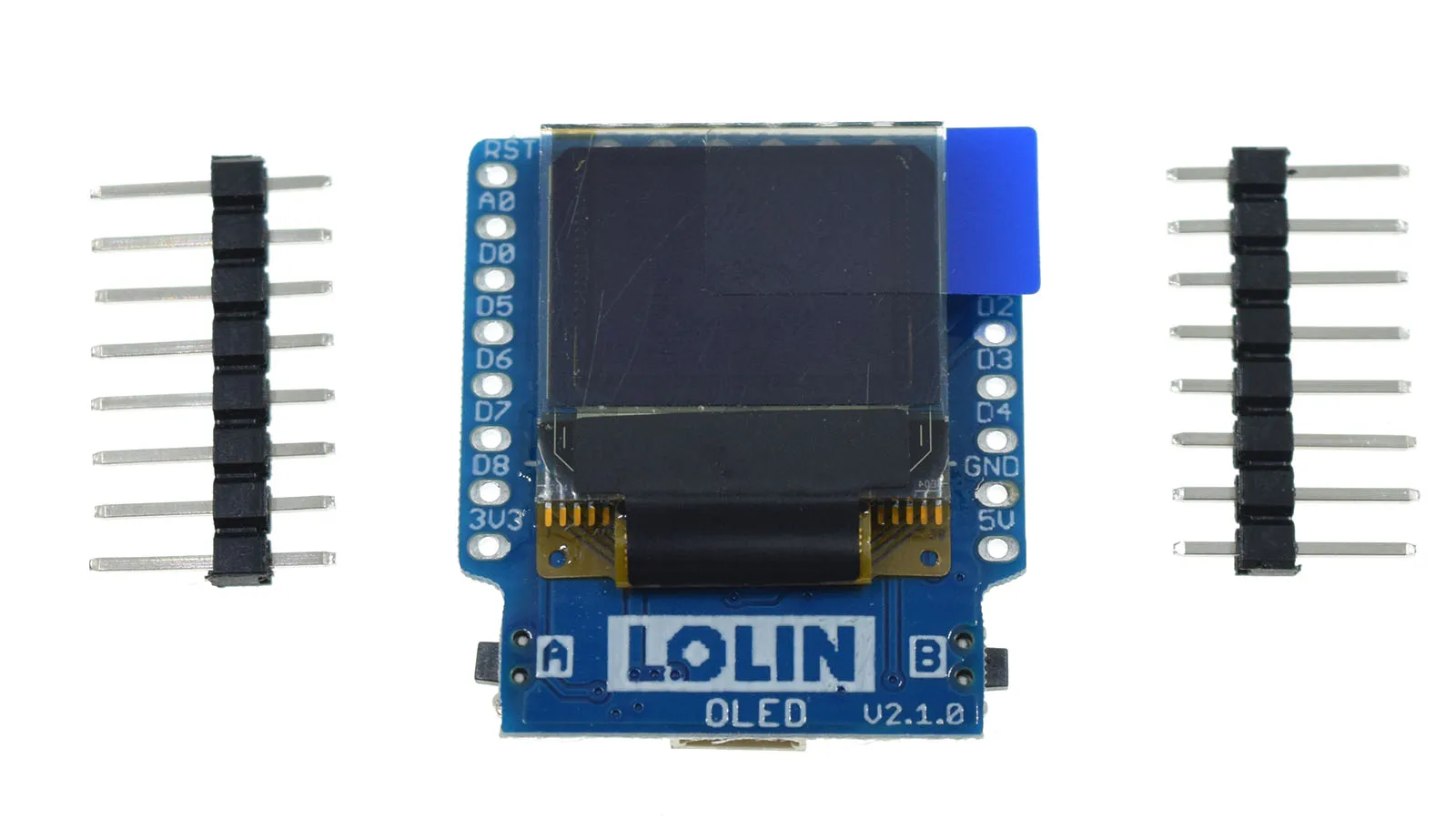 OLED щит V2.1.0 для WeMos D1 mini 0,6" дюймов 64X48 IIC igc две кнопки